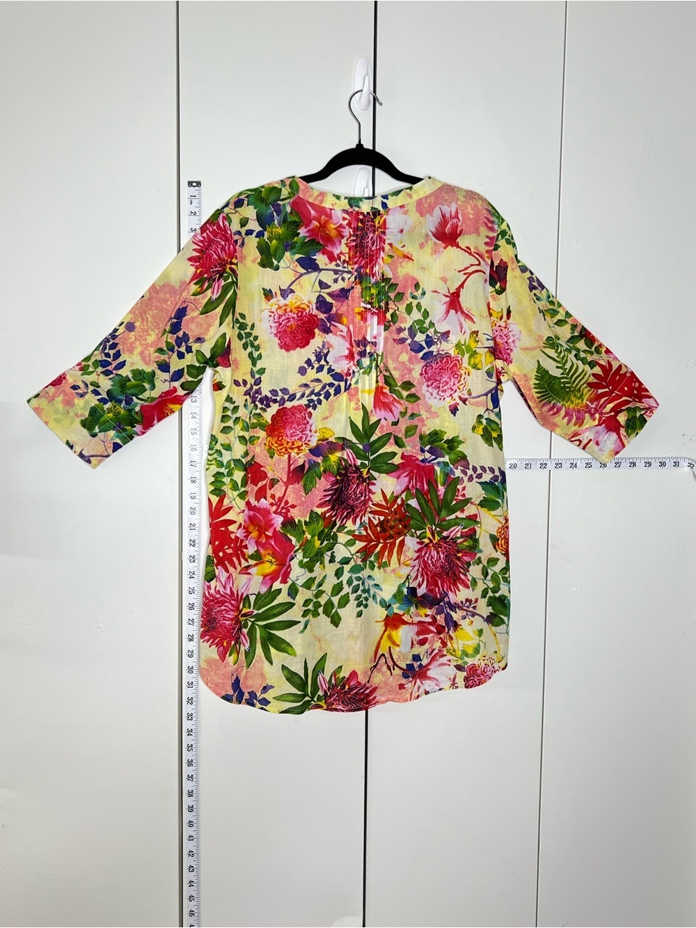 LA CERA Women’s XL Tropical Floral Lightweight Breathable Packable Shirt Blouse - Picture 2 of 7